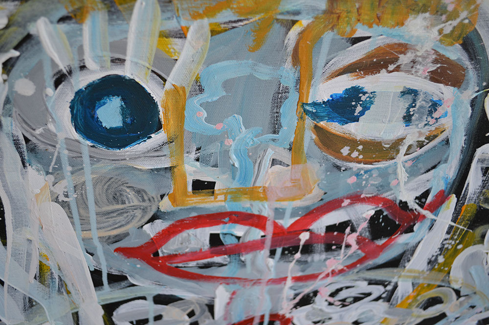 Las meninas by Martin Zemanský - painting detail Las meninas by Martin Zemanský - painting detail